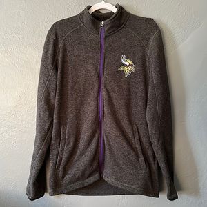 NFL Vikings Zip Up Sweatshirt